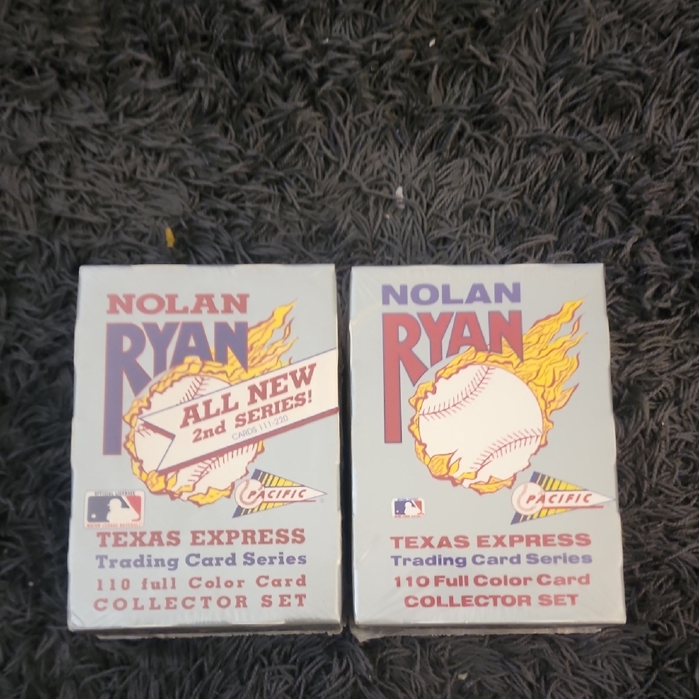 Nolan Ryan Texas Express MLB Trading Card Collector Set - 110 Full Color Cards
